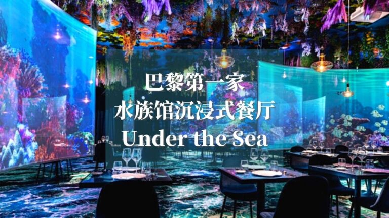 巴黎第一家水族馆沉浸式餐厅 Under the Sea