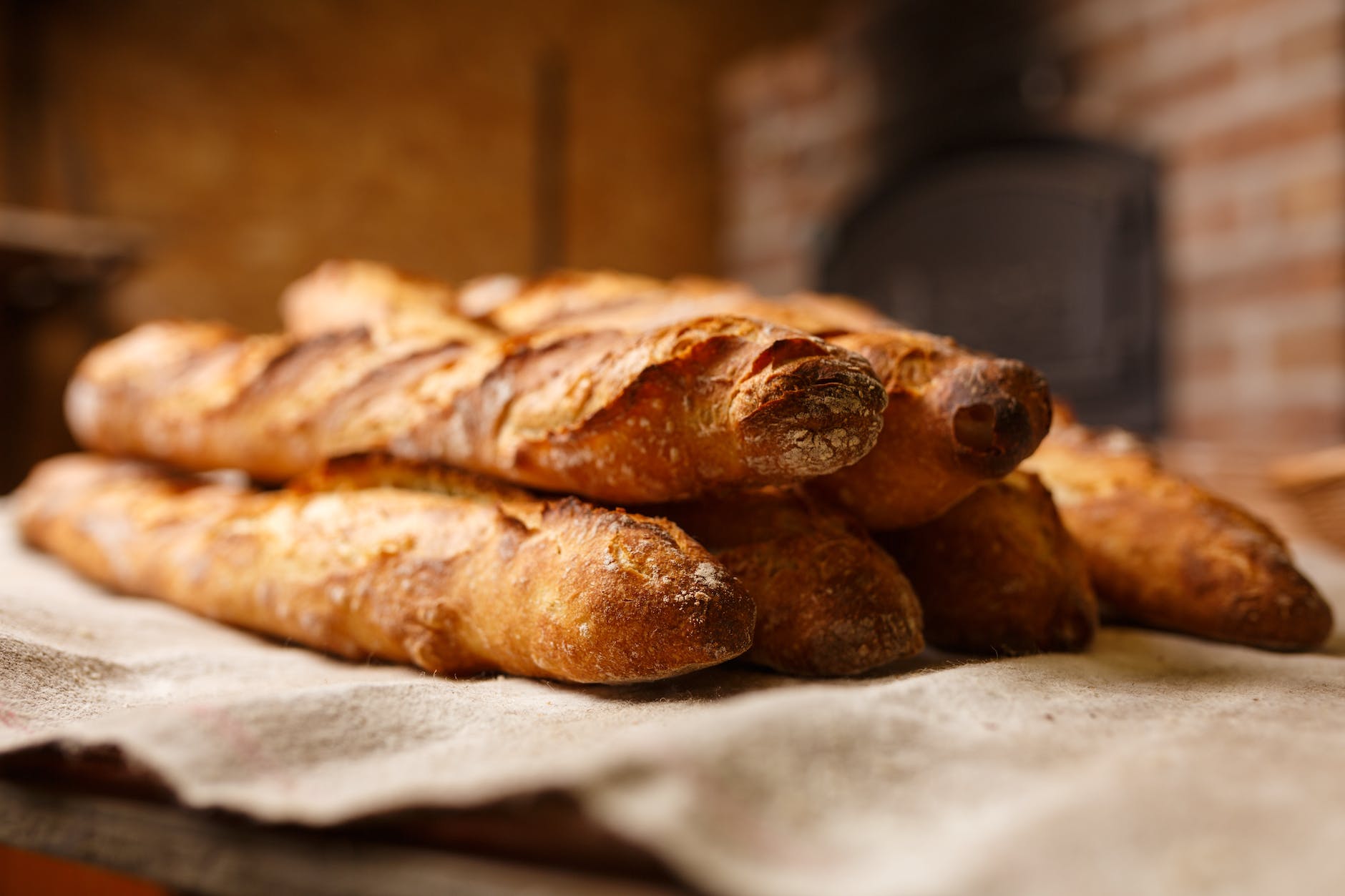 baguette bakery blur bread