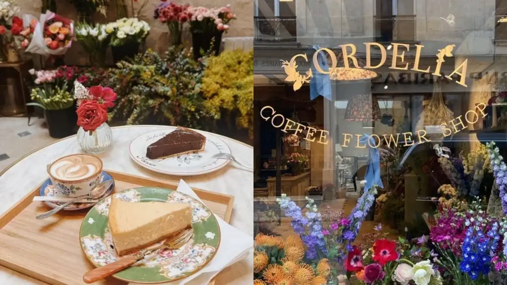 coffee flower shop