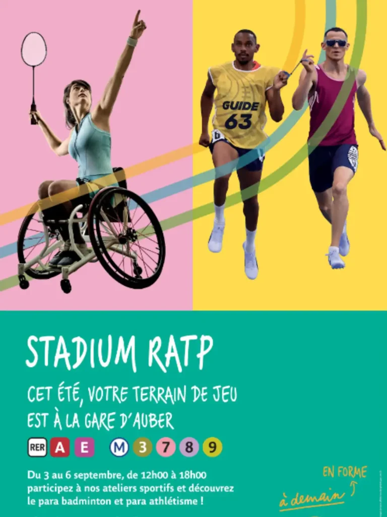 Stadium RATP 官方活动宣传海报