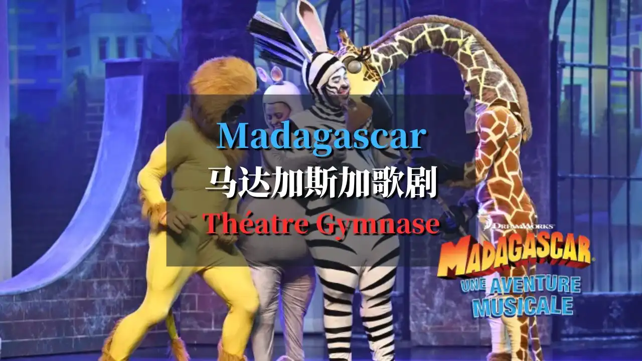 马达加斯加音乐剧来巴黎了 Madagascar, une aventure musicale