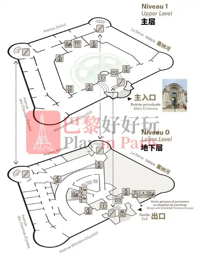 巴黎小皇宫结构图