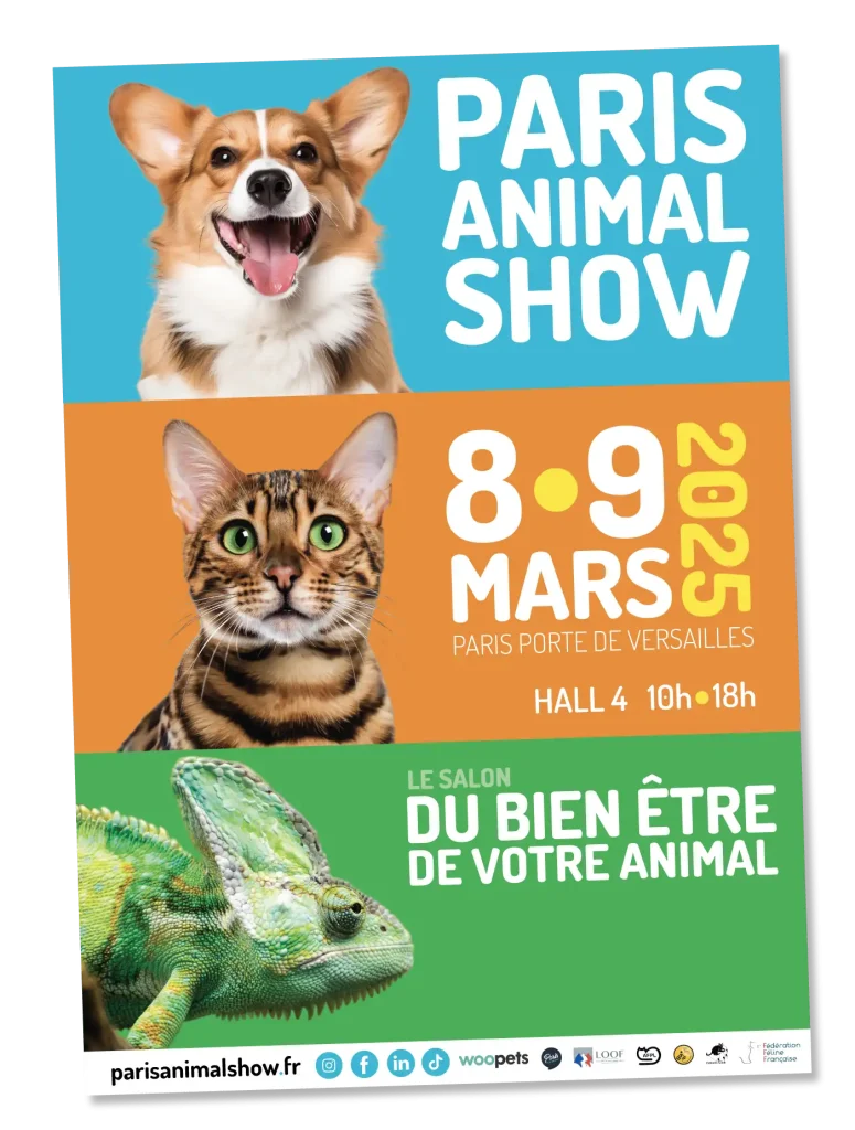 巴黎宠物展 2025 Paris Animal Show 海报