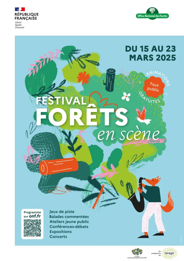 Festival Forêts en Scène 2025 巴黎森林节官网海报