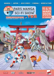 2025 巴黎漫画与科幻展（Paris Manga & Sci-Fi Show）海报