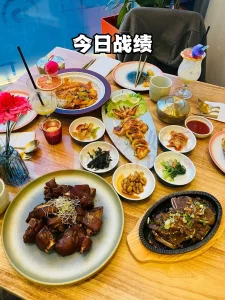 pango 韩餐，我们点的菜