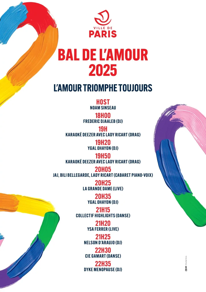 Le Bal de l'amour 巴黎多元博爱舞会海报