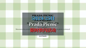 Prada Picnic 限时快闪活动