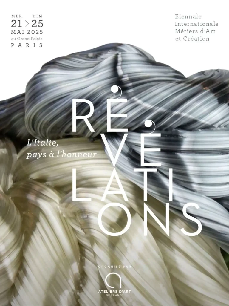 Révélations展意大利专场，大皇宫工艺美术双年展海报